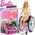 Barbie Fashionistas Кукла Барби с инвалидна количка HJT13 #103